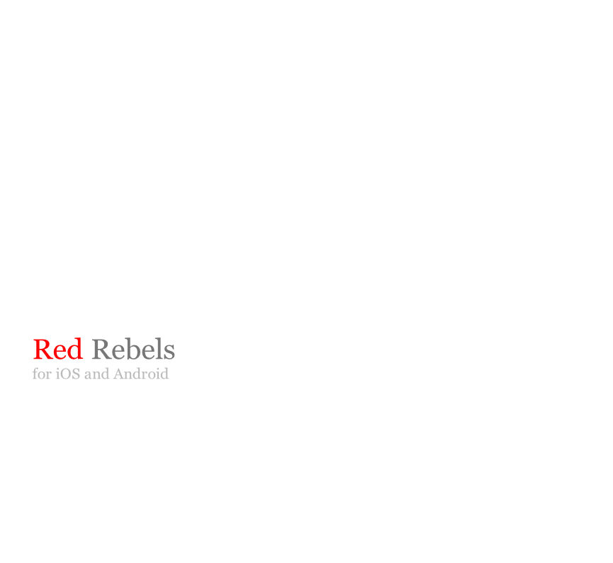 Red Rebels
for iOS and Android
